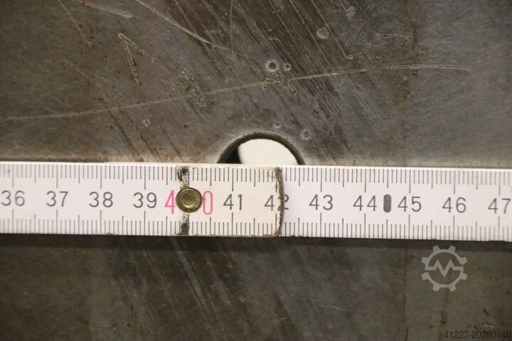 Clamping plate with T-slot unbekannt 630/500/H75 mm