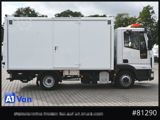 Transporter mit Koffer IVECO Eurocargo 75E16 Koffer, LBW, Klima, 2x AHK