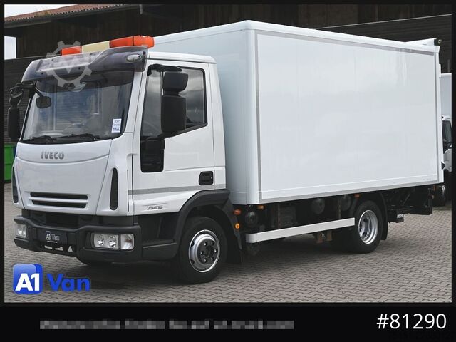 Transporter mit Koffer IVECO Eurocargo 75E16 Koffer, LBW, Klima, 2x AHK