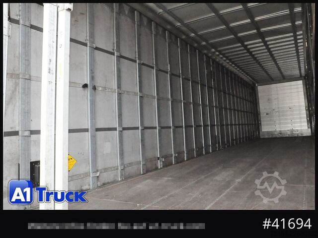 Auflieger mit Pritsche & Plane SCHMITZ Speed Curtain, Lift 455/40 R 22.5, Hubdach,