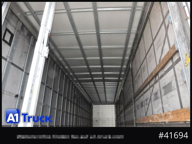 Auflieger mit Pritsche & Plane SCHMITZ Speed Curtain, Lift 455/40 R 22.5, Hubdach,