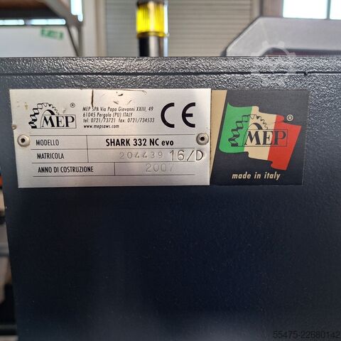 Band saw for metal MEP Shark 332 nc MEP 332 NC EVO