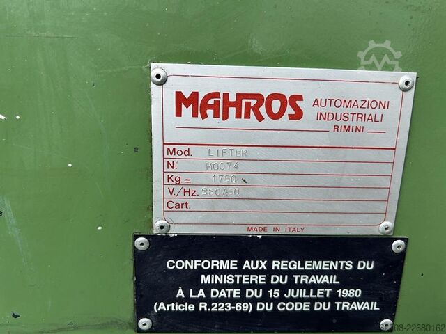 MAHROS LIFTER MAHROS LIFTER