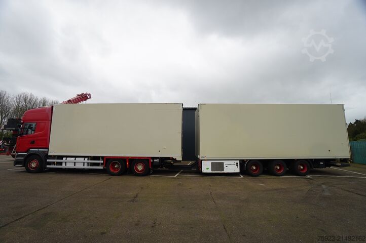 Refrigerated/frozen transport Scania SCANIA R 580 – 6x2 refrigerated truck combinati...