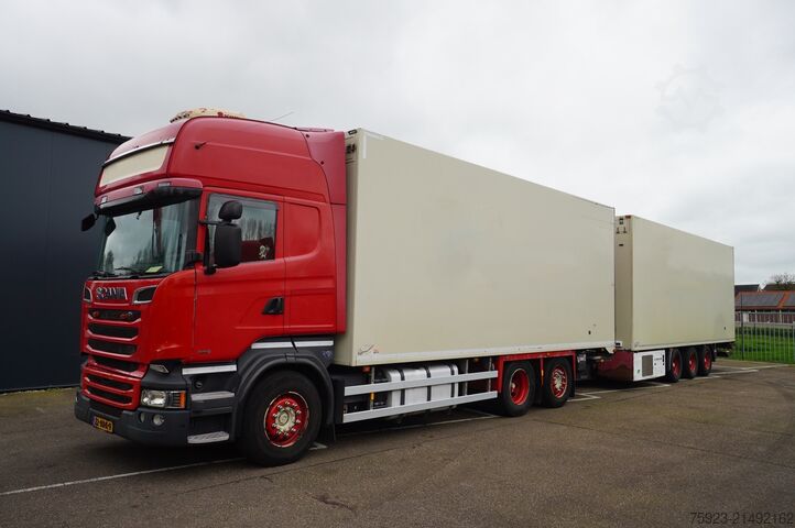 Refrigerated/frozen transport Scania SCANIA R 580 – 6x2 refrigerated truck combinati...