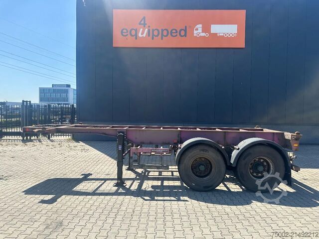 Container transportation Flandria SPRING / BLATT / LAMES / BLAD, 20FT
