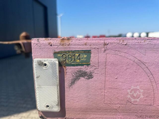 Container transportation Flandria SPRING / BLATT / LAMES / BLAD, 20FT