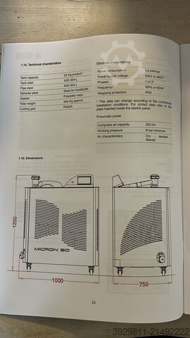 Schokoladenraffinierer,Cremes SELMI MICRON 25