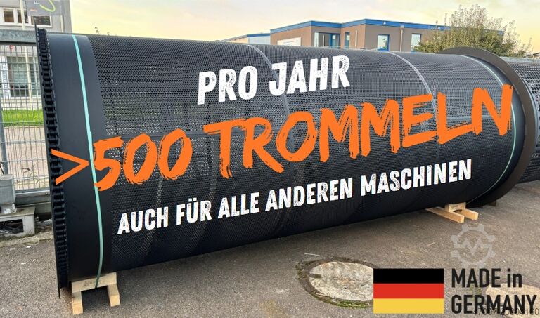 Siebtrommel passend zu Doppstadt SM518 MADE IN GERMANY Siebtrommel SM518 / QV10mm / t=6mm