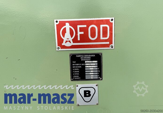 Profile milling machine for profiles FOD BYDGOSZCZ* FFBA-500 do sztachet / do zacięć węgłowy