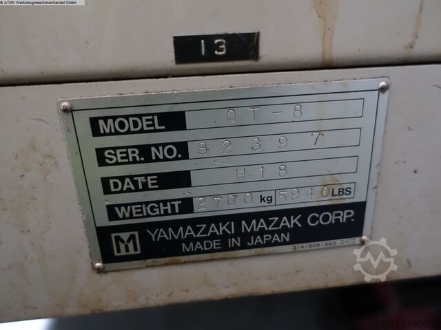 CNC Lathe MAZAK QUICK TURN 8NSP