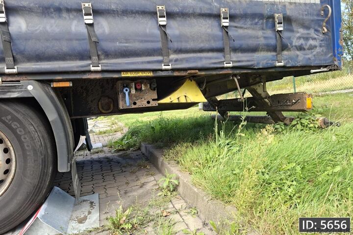 Schiebeplanen Krone SD / BPW Disk / Huckepack