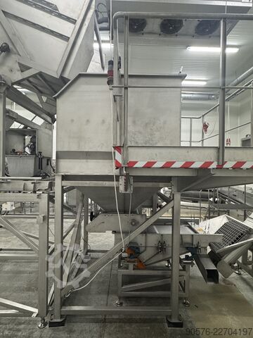 IQF-Beeren, komplette Reinigungs- und Verpackungslinie Tomra Mega JAM Mesutronic Cassel LS9000 Xray shark