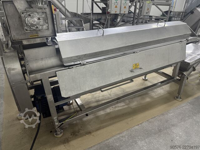 IQF-Beeren, komplette Reinigungs- und Verpackungslinie Tomra Mega JAM Mesutronic Cassel LS9000 Xray shark