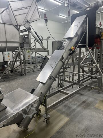 IQF-Beeren, komplette Reinigungs- und Verpackungslinie Tomra Mega JAM Mesutronic Cassel LS9000 Xray shark