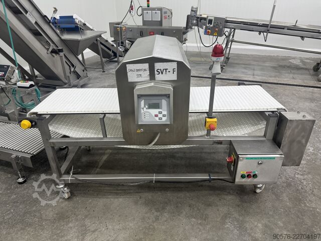 IQF-Beeren, komplette Reinigungs- und Verpackungslinie Tomra Mega JAM Mesutronic Cassel LS9000 Xray shark