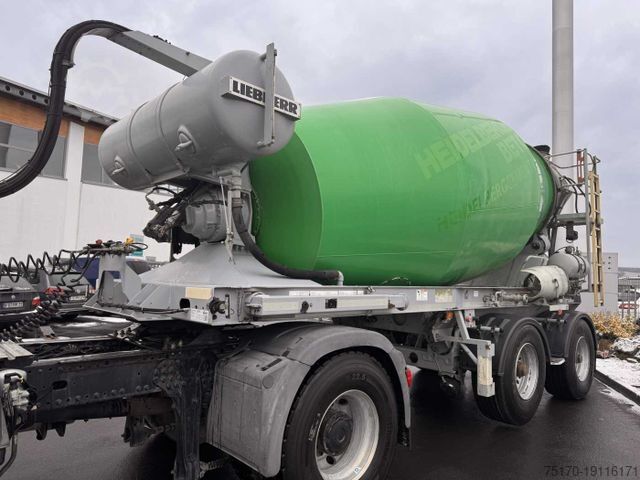 Auflieger MÜLLER-MITTELTAL SF32BM/BT Liebherr HTM1004 10m³ BPW Liftachse