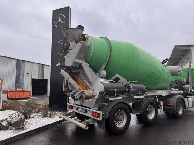 Auflieger MÜLLER-MITTELTAL SF32BM/BT Liebherr HTM1004 10m³ BPW Liftachse