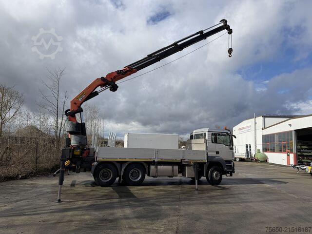 LKW mit Pritsche (offen) MAN Truck & Bus TGA08  TGS 26.440 6 x 4 BL mit Kran PK53002