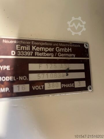 Hubkneter Kemper F 125 ASL