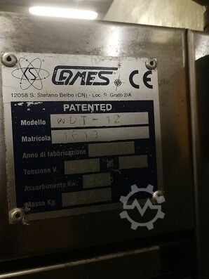 Flaschen Waschmaschine aussen mit Trockner Cames Typ WD/ 12