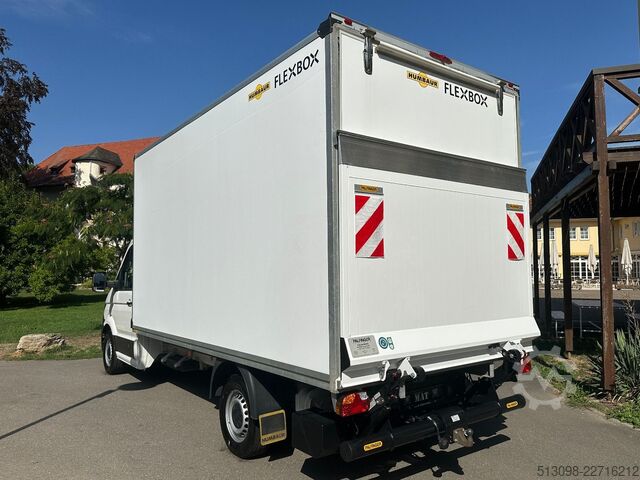 Transporter mit Koffer VW CRAFTER XXXL KOFFER LBW TEMP KAMERA KLIMA 1.HAND