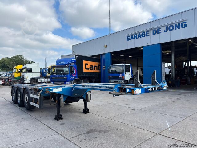 Containertransport D-TEC FT-LS-S / 3x Extendable / 1x Lift Axle / SAF + ...