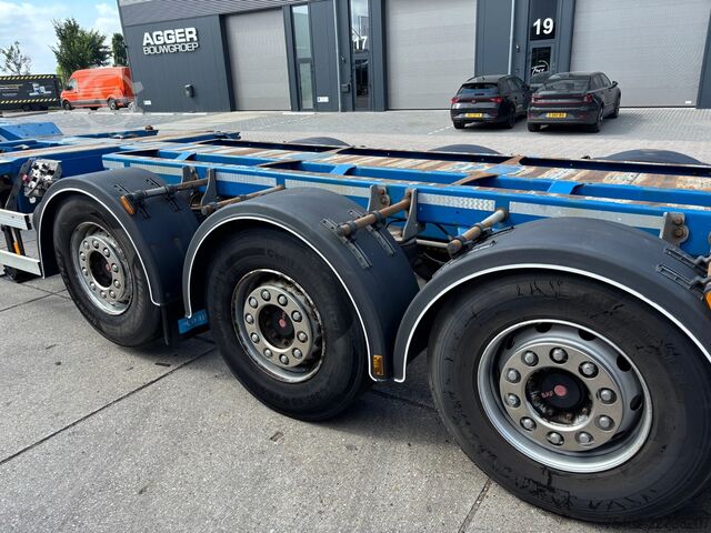 Containertransport D-TEC FT-LS-S / 3x Extendable / 1x Lift Axle / SAF + ...