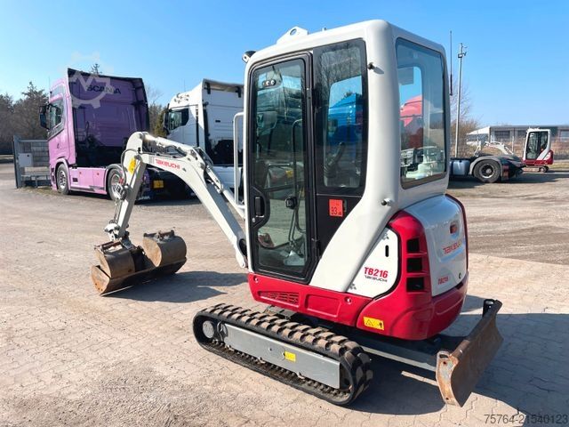 Minibagger TAKEUCHI TB 216/Powertilt/Taklock/Verbreiterbar/ 2 Stk.!