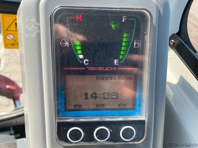 Minibagger TAKEUCHI TB 216/Powertilt/Taklock/Verbreiterbar/ 2 Stk.!