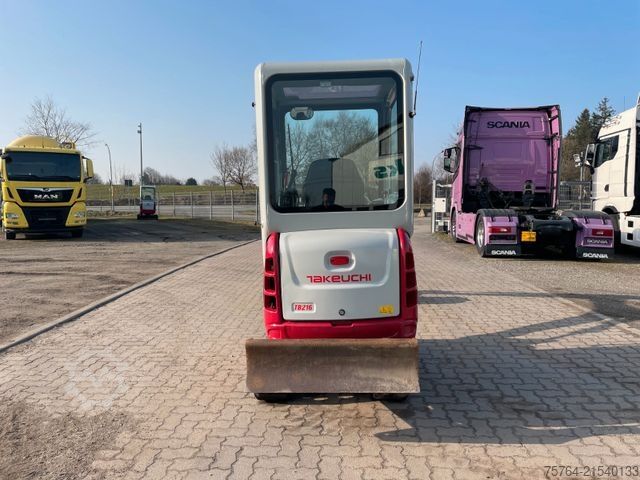 Minibagger TAKEUCHI TB 216/Powertilt/ Verbreiterbar/TOP ZUSTAND!