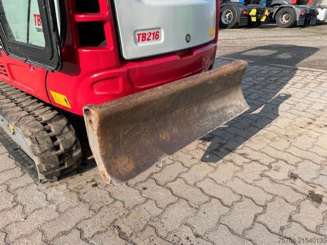 Minibagger TAKEUCHI TB 216/Powertilt/ Verbreiterbar/TOP ZUSTAND!