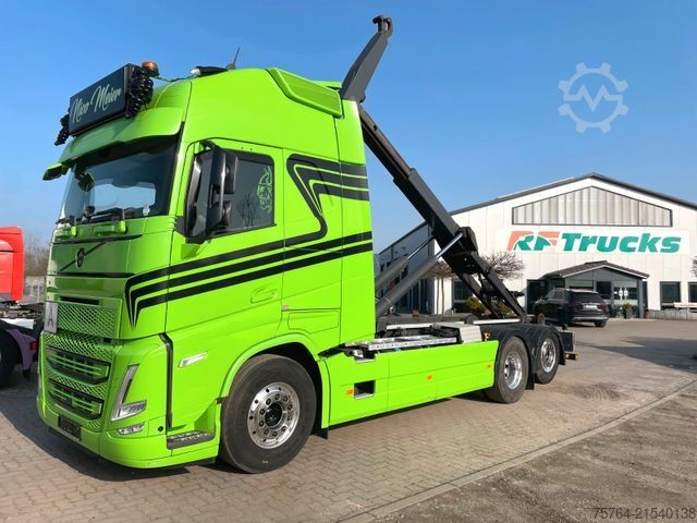 Roll-off tipper truck VOLVO FH500/VDL Abrollhaken 7,10m/Funk/Globe XL