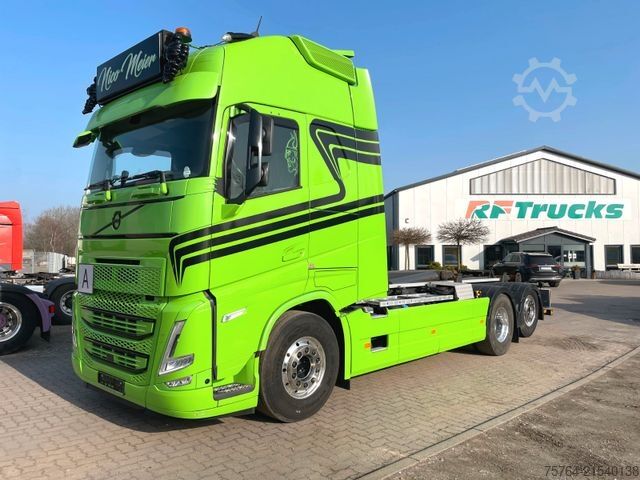 Roll-off tipper truck VOLVO FH500/VDL Abrollhaken 7,10m/Funk/Globe XL