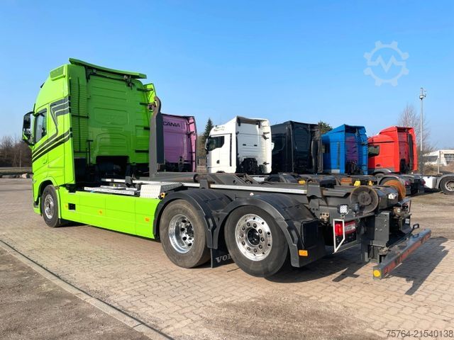 Roll-off tipper truck VOLVO FH500/VDL Abrollhaken 7,10m/Funk/Globe XL