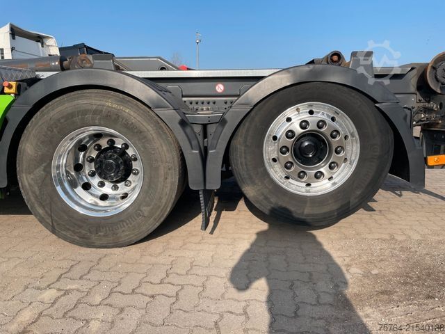 Roll-off tipper truck VOLVO FH500/VDL Abrollhaken 7,10m/Funk/Globe XL