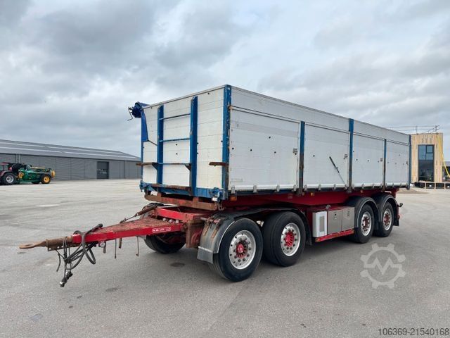 Dreiseitenkipper Anhänger Dapa 4 axle tipper trailer 30 t