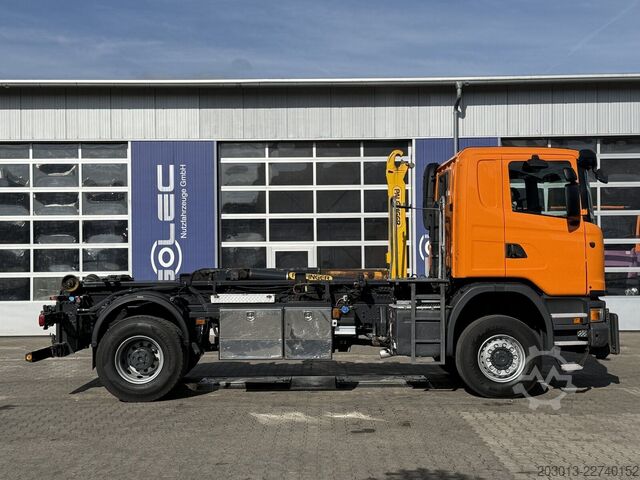 Sonstige SCANIA G410 4x4 Abrollkip Palfinger + Winterdienst