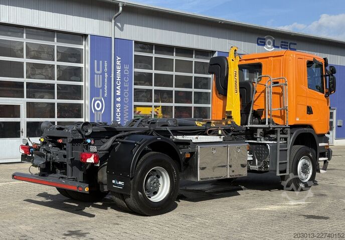 Sonstige SCANIA G410 4x4 Abrollkip Palfinger + Winterdienst
