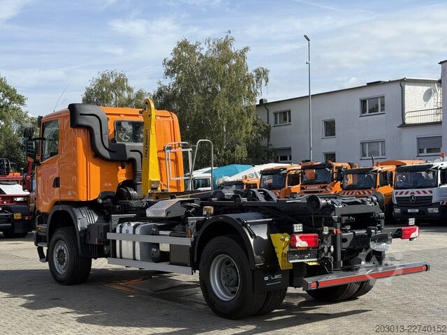 Sonstige SCANIA G410 4x4 Abrollkip Palfinger + Winterdienst