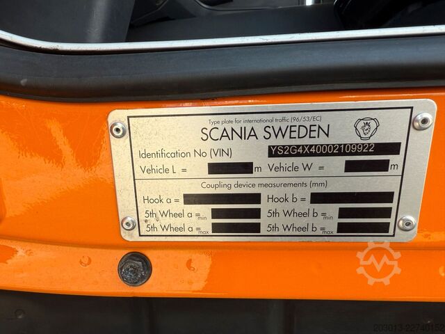 Sonstige SCANIA G410 4x4 Abrollkip Palfinger + Winterdienst