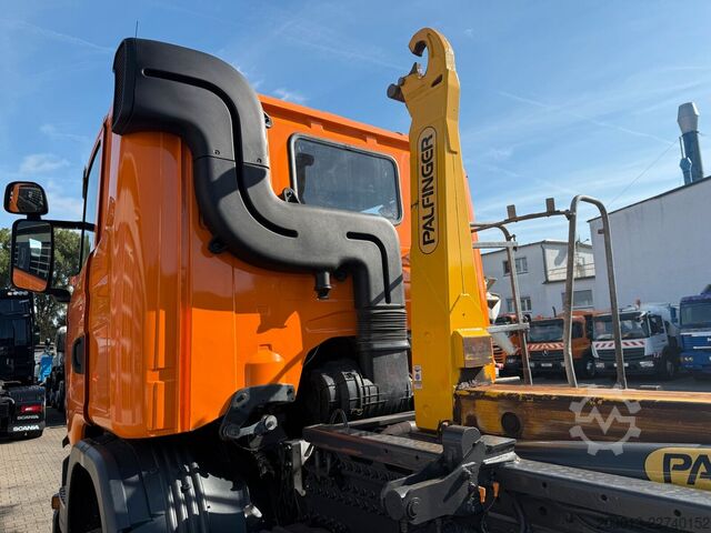 Sonstige SCANIA G410 4x4 Abrollkip Palfinger + Winterdienst