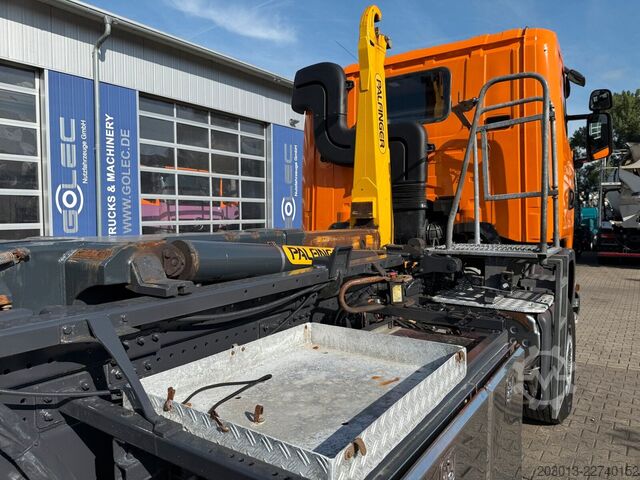 Sonstige SCANIA G410 4x4 Abrollkip Palfinger + Winterdienst