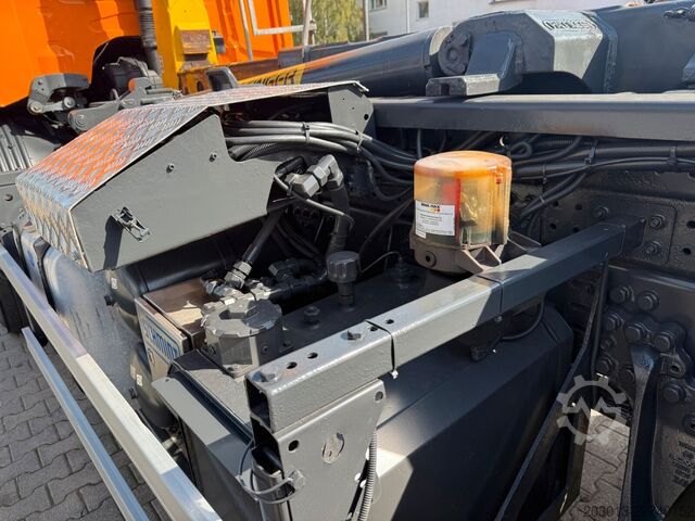 Sonstige SCANIA G410 4x4 Abrollkip Palfinger + Winterdienst