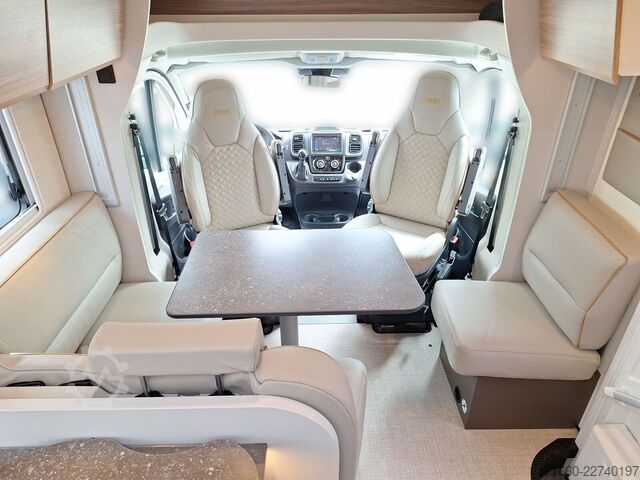 Teilintegriertes Wohnmobil BÜRSTNER B66 TD 690 *Hubbett*Lithium*TV/SAT