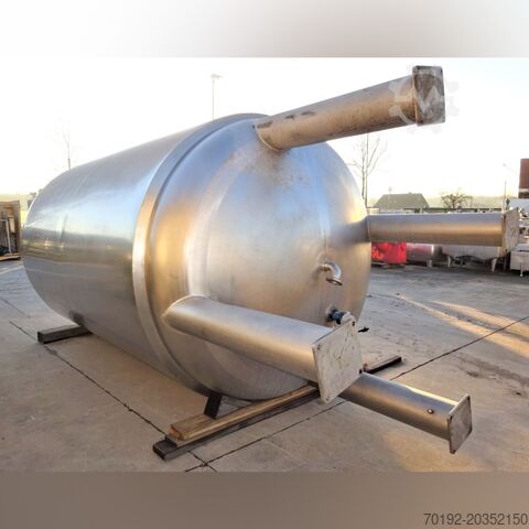11,630 litre insulated food-grade tank made of V4A stainless steel Bibby of Halifax K0159