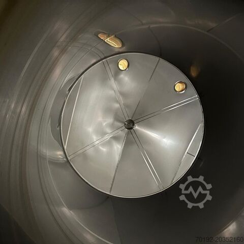 50000 Liter isolierter Molkerei Lagertank aus V2A  mit Propellerrührwerk Priamo Food Technologies K0158