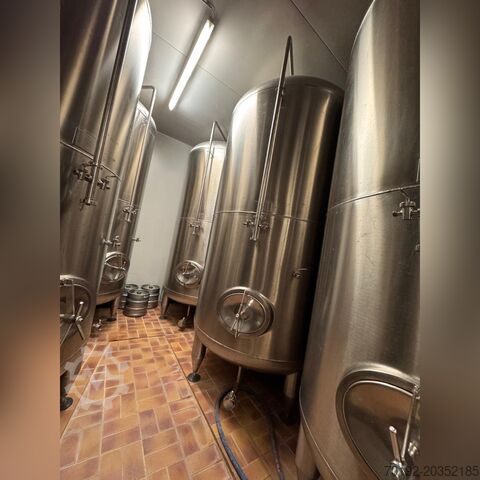 5982 liter vertical brewery storage tank made of V2A Kaspar Schulz K0155