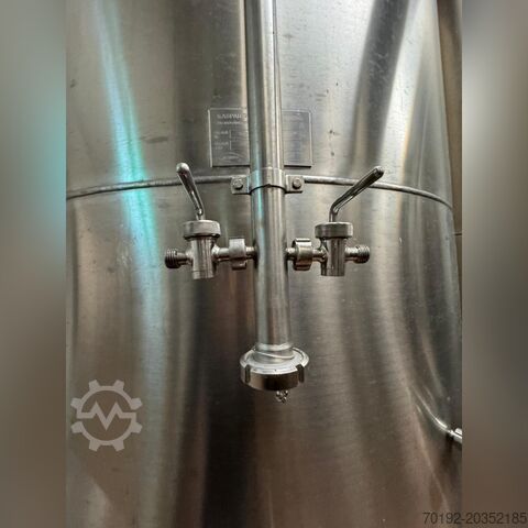 5982 liter vertical brewery storage tank made of V2A Kaspar Schulz K0155