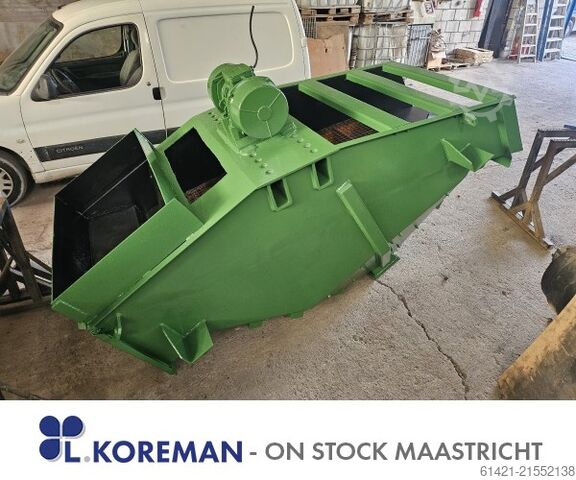 Siebanlage Cyrus 10/20-1 Cyrus Surface: 2000 x 1000 mm – 1 deck Screening machine Cyrus 10/20-1